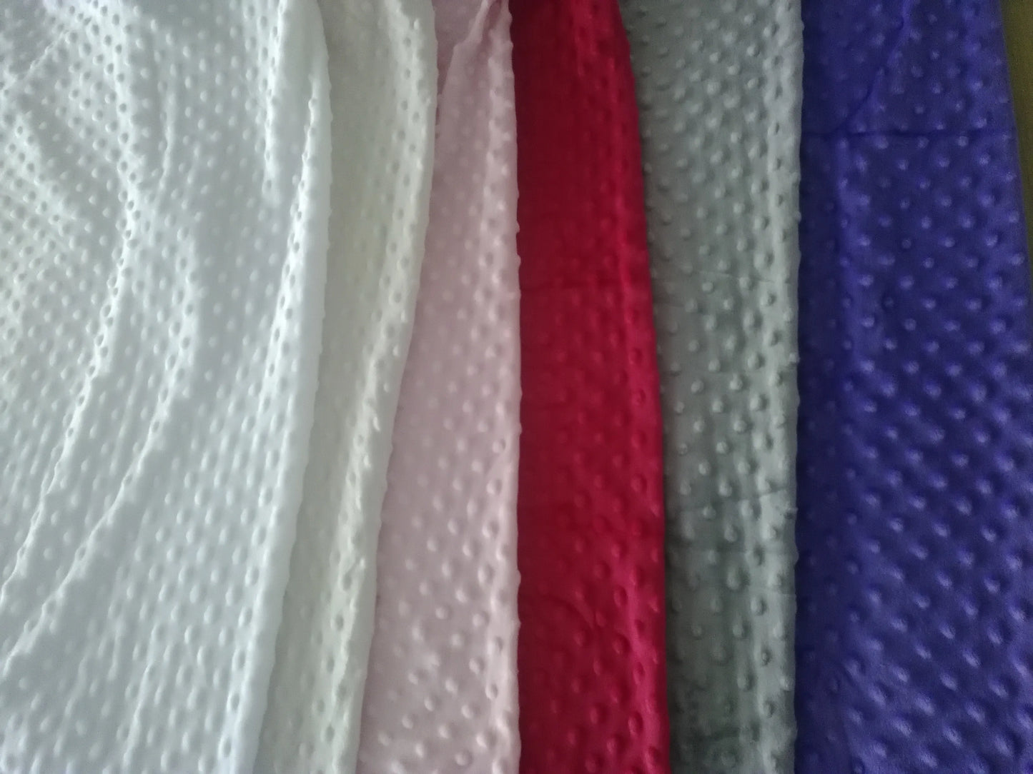 Coperta lavorata a maglia Minky - flanella