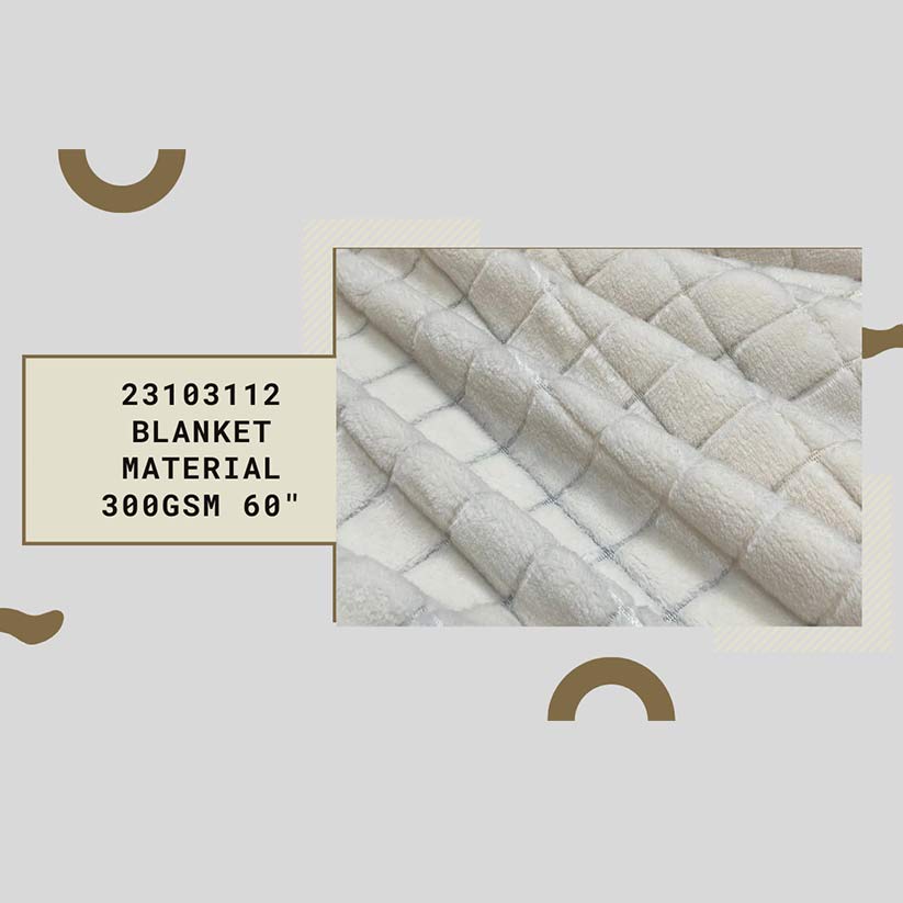 Cream Color Knitting Blanket