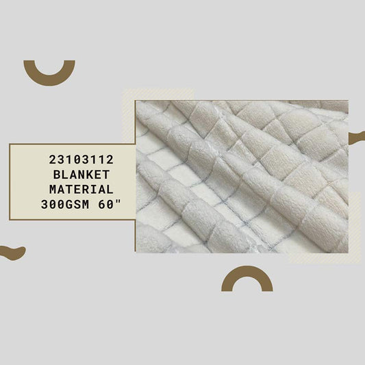 Cream Color Knitting Blanket