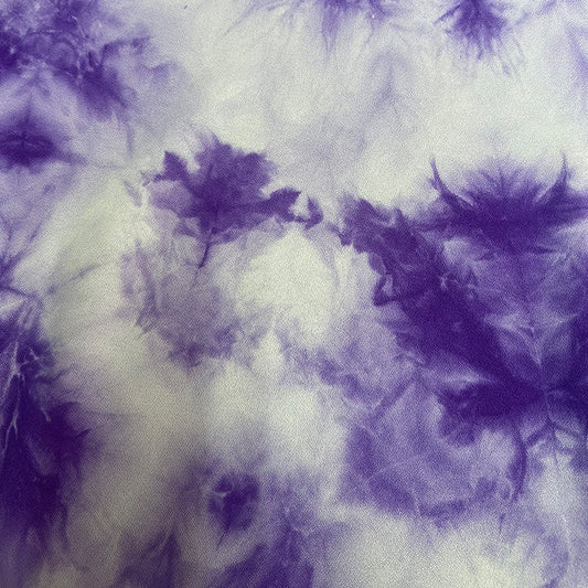 Purple Tie Dyed