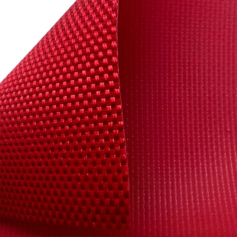 High Tensile & High Tearing Strength Fabric Red 1200D x 1600D